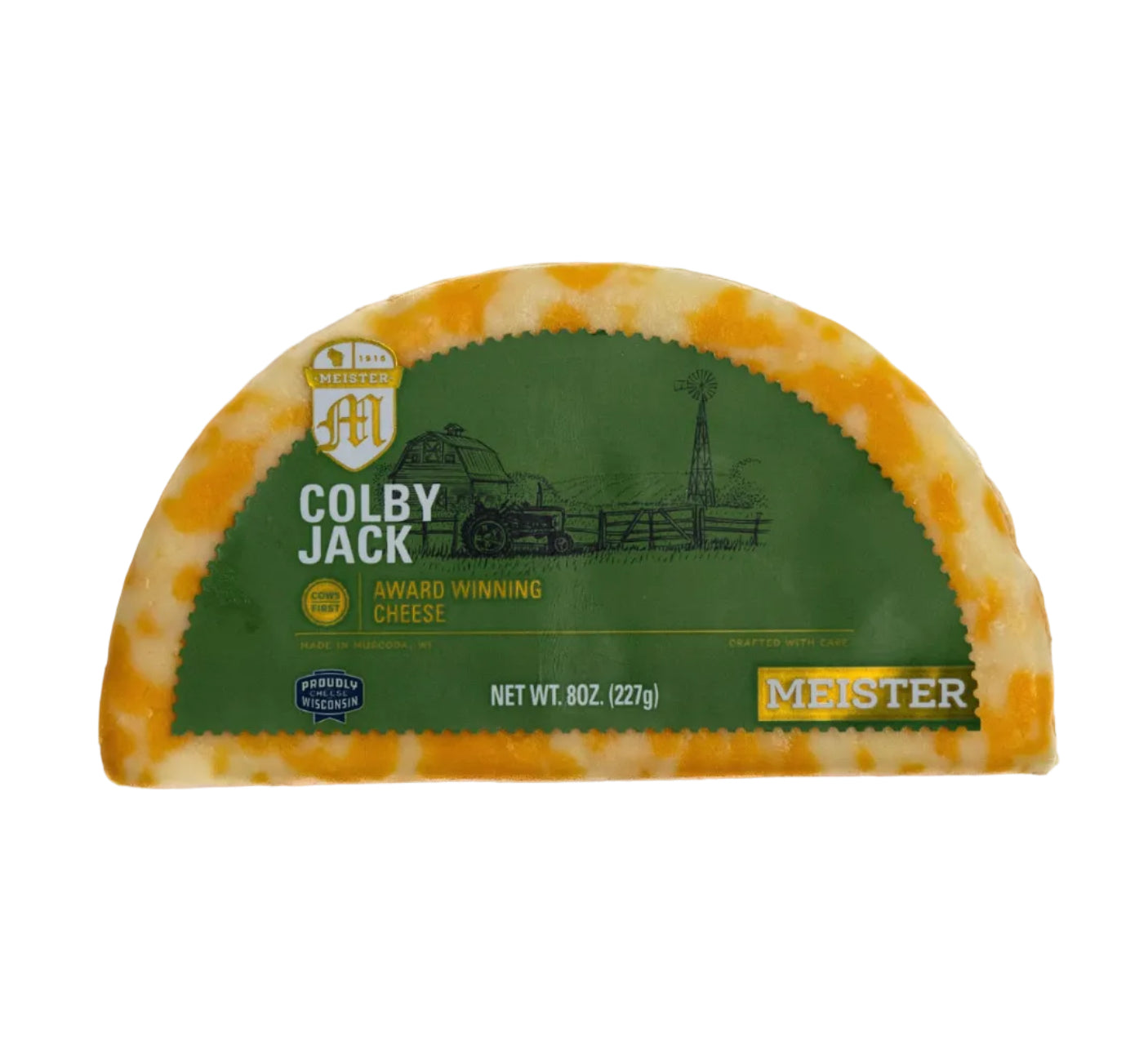 Meister Colby Jack cheese wheel