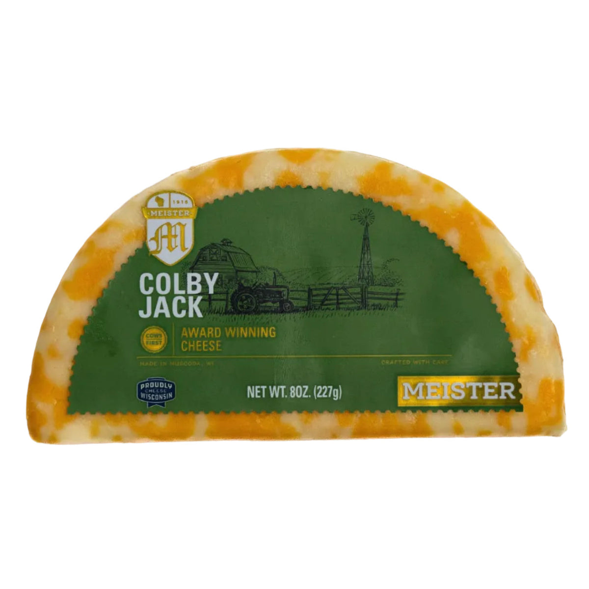 Meister Colby Jack cheese wheel