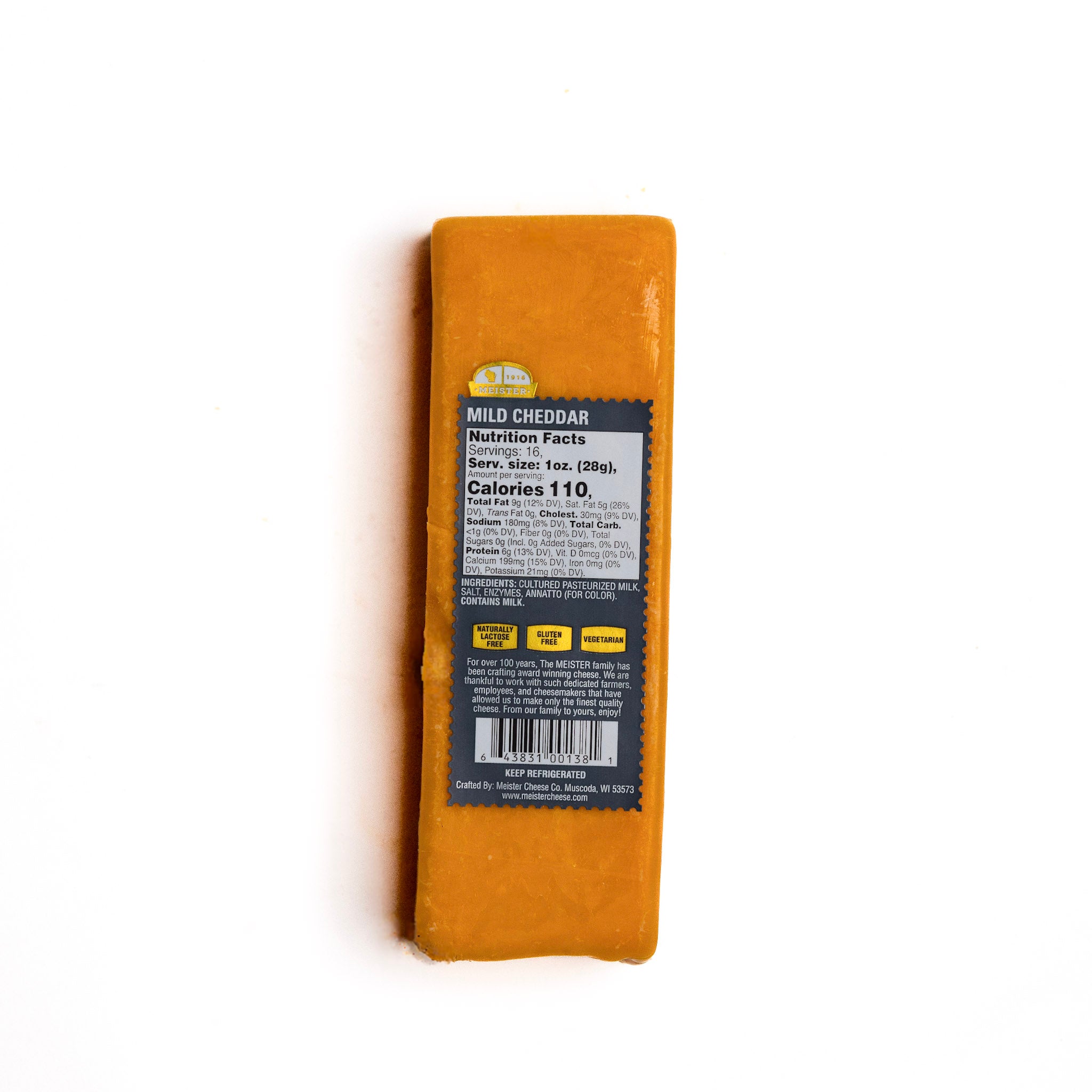 package of Meister Mild Cheddar Cheese