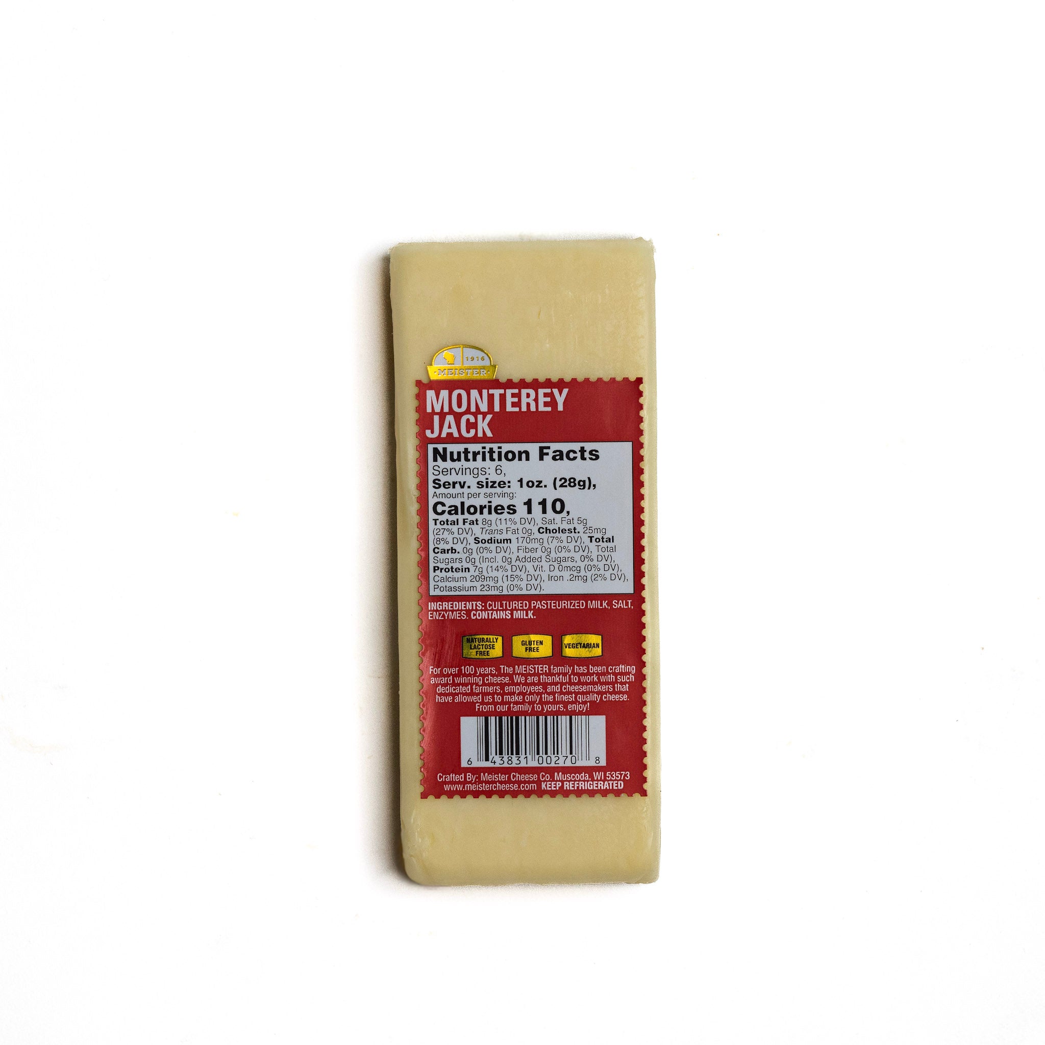 Monterey Jack (6oz. bar)