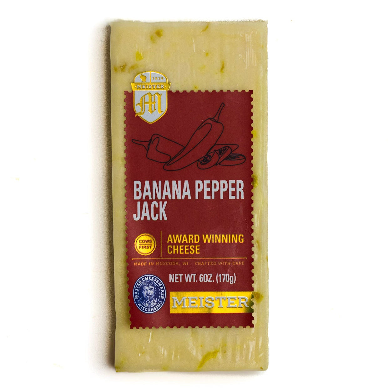 Meister Banana Pepper Jack cheese
