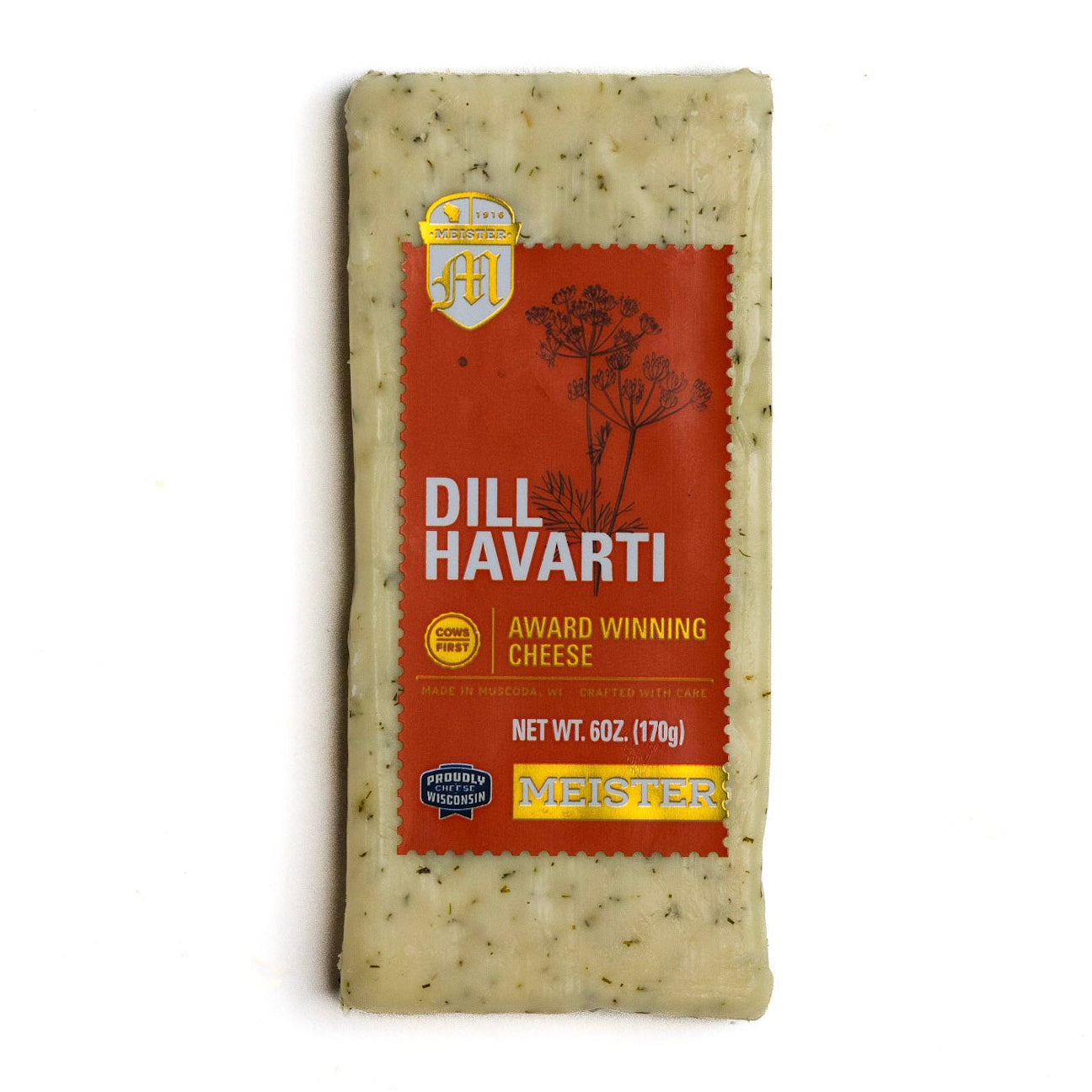 Package of Meister dill havarti cheese 