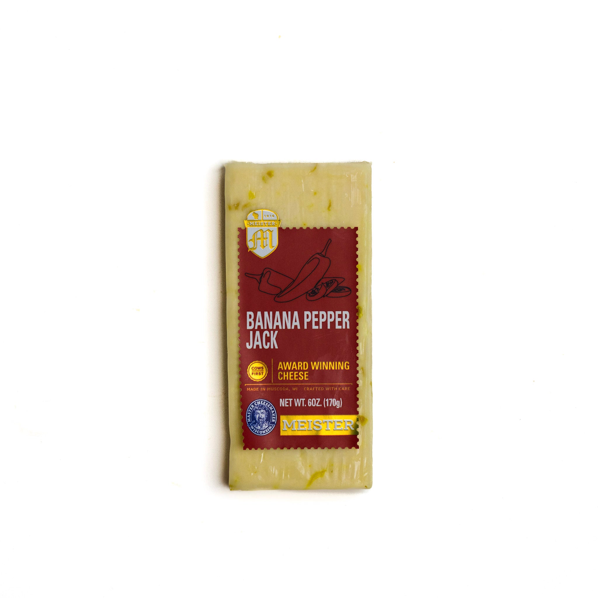 Banana Pepper Jack (6oz. bar)