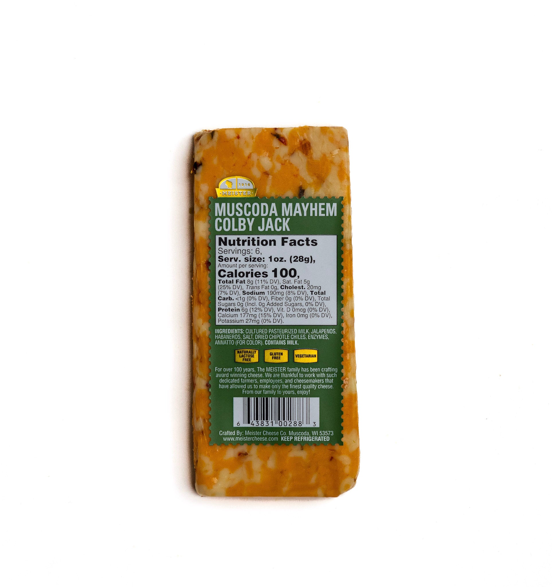 Muscoda Mayhem Colby Jack