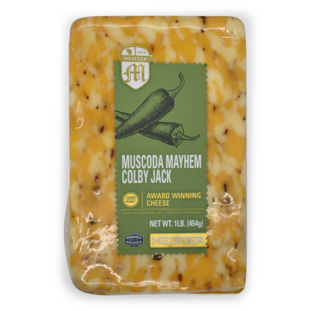 Muscoda Mayhem Colby Jack (1lb. wedge) Meister Cheese